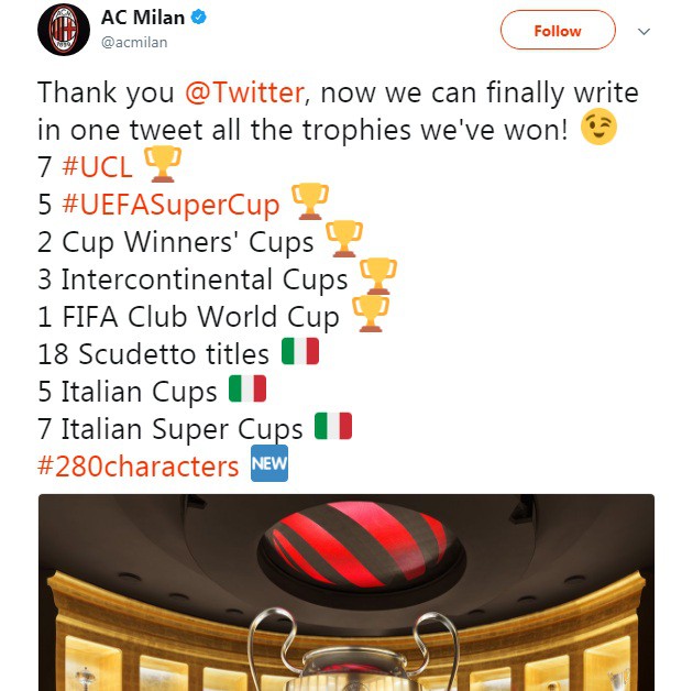 MU, AC Milan phản ứng cực hài hước khi Twitter thay đổi - Ảnh 5.