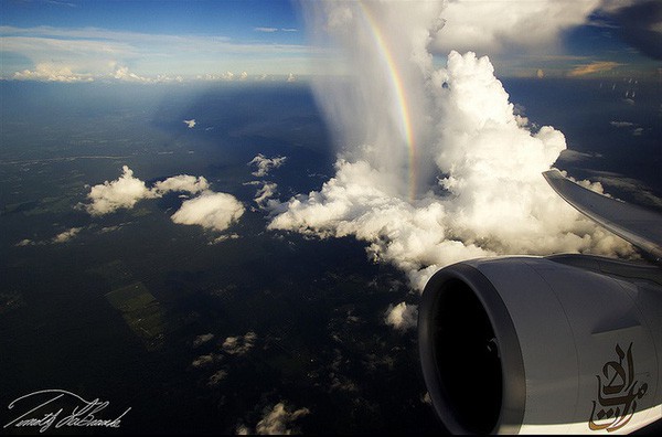 17 khung cảnh tuyệt đẹp được chụp từ cửa sổ máy bay - Ảnh 5.