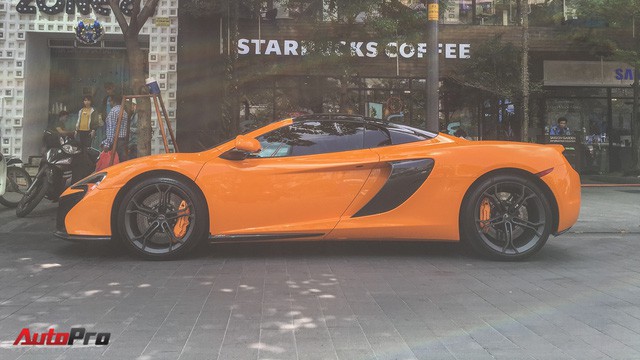 McLaren 650S Spider từng của Minh Nhựa tái xuất trên đường phố Sài Gòn - Ảnh 4.