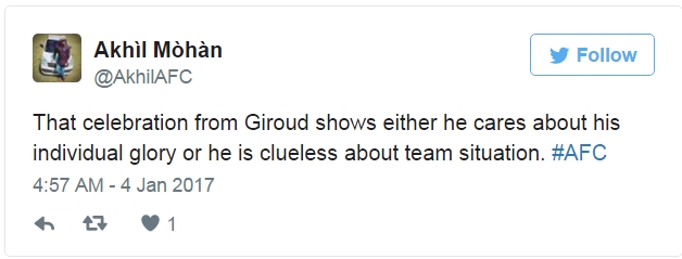 Ăn mừng kiểu bọ cạp, Giroud bị chửi là ngu ngốc - Ảnh 6.