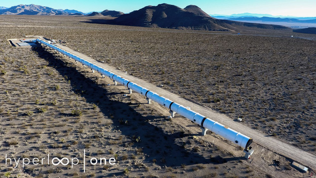 Ngắm nhìn đường tàu Hyperloop thử nghiệm tại sa mạc Nevada - Ảnh 5.