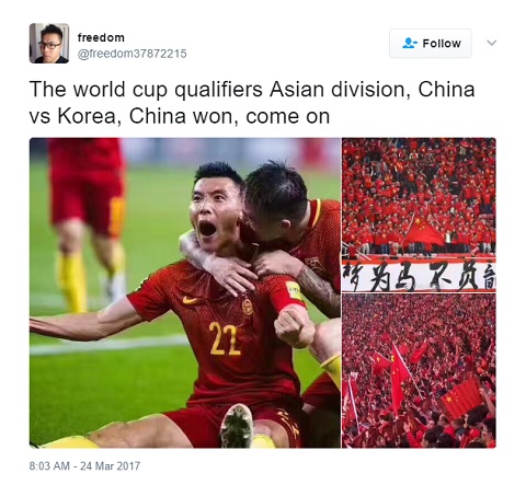 Thắng Hàn Quốc, CĐV Trung Quốc ăn mừng hoành tráng như vô địch... World Cup - Ảnh 8.