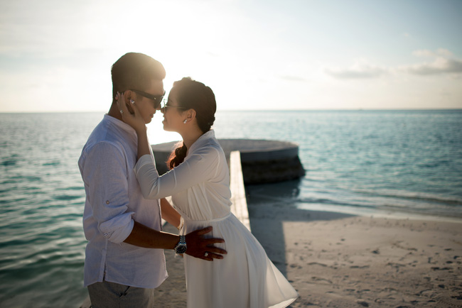 Hậu đám cưới 6 tỷ, nữ đại gia Bình Phước tiếp tục gây sốt với bộ ảnh cưới đẹp nao lòng tại Maldives và Singapore - Ảnh 6.