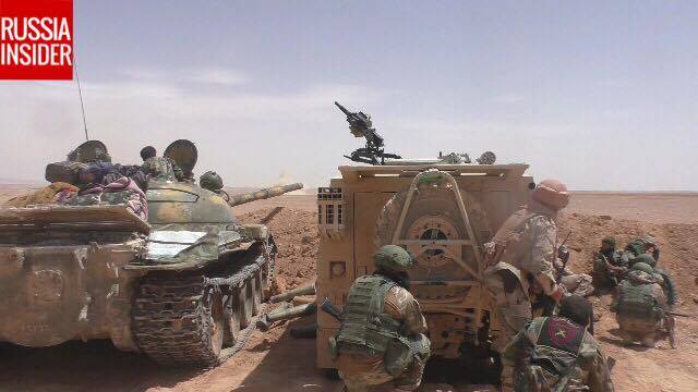 Đặc nhiệm Nga và Syria lừa vào tròng và tiêu diệt nhóm thiết giáp của IS - Ảnh 3.
