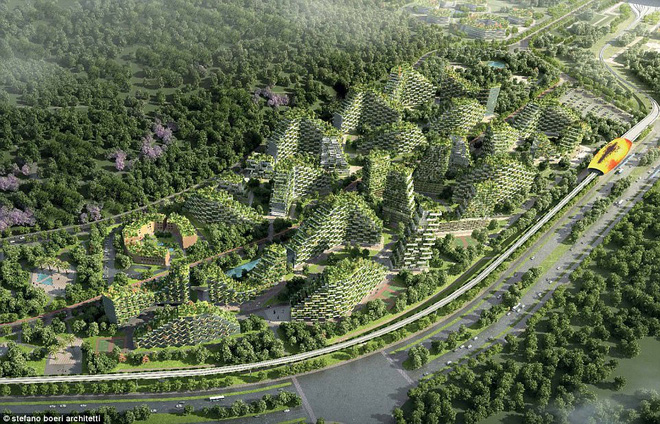 Choáng ngợp trước thành phố rừng xanh đầu tiên của thế giới với 1 triệu cây - Ảnh 6.