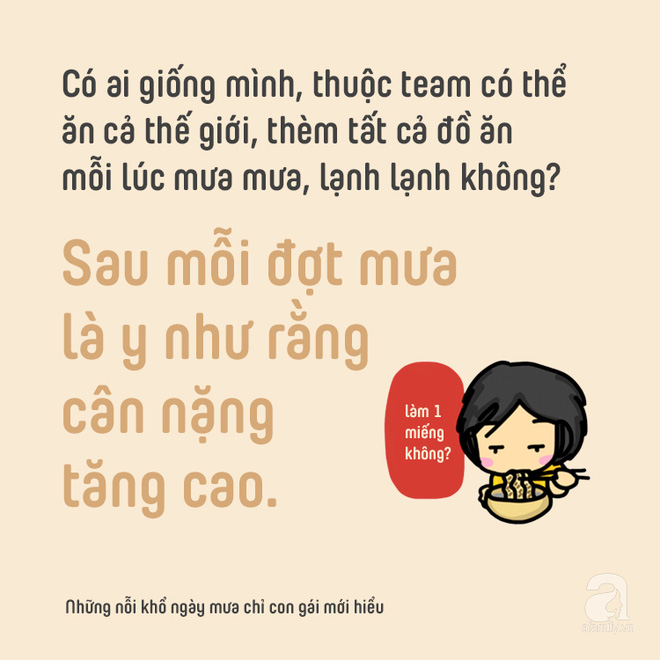  Những điều đáng ghét không để đâu cho hết trong ngày mưa, chỉ phụ nữ mới hiểu - Ảnh 6.