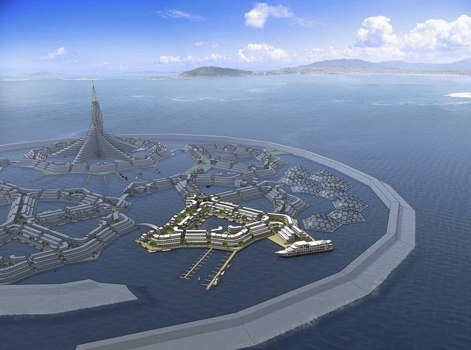  Bạn không hoa mắt đâu, đây là thành phố nổi đầu tiên trên thế giới giữa đại dương mênh mông - Ảnh 5.
