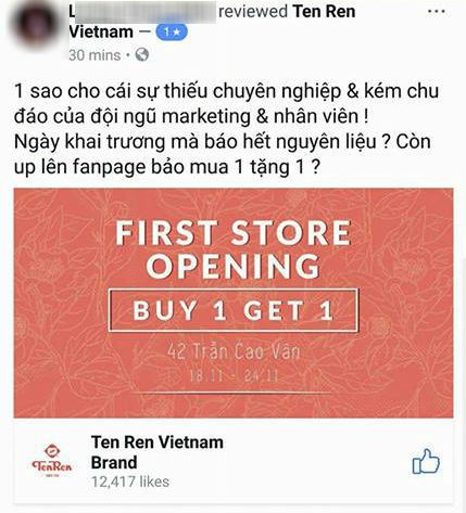 Trà sữa gây sốt Ten Ren phải tạm đóng cửa vì không đảm bảo chất lượng ngay tuần đầu khai trương - Ảnh 6.