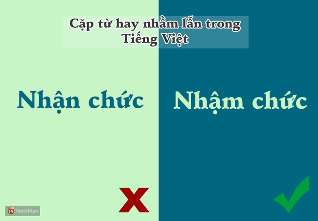 10 cặp từ ai cũng hay bị lẫn lộn trong Tiếng Việt - Ảnh 7.