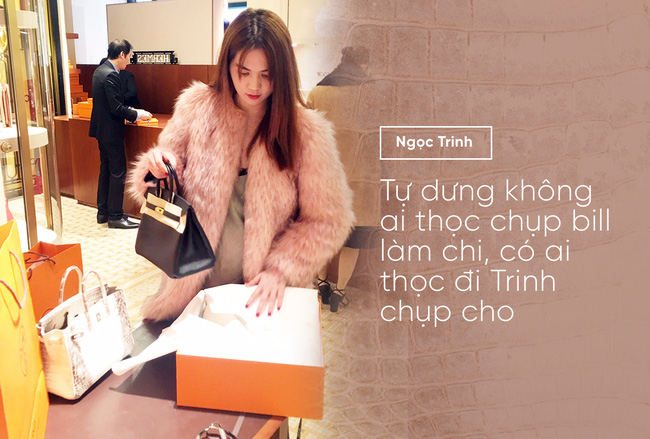  Ngọc Trinh: Trinh dùng đồ hiệu phí phạm nhất, trời mưa người khác ôm túi vào bụng, còn Trinh lấy túi để che đầu - Ảnh 7.