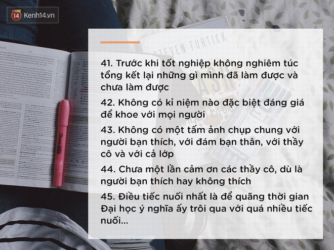 Tốt nghiệp rồi, ai cũng có cho mình một vài điều tiếc nuối... - Ảnh 9.