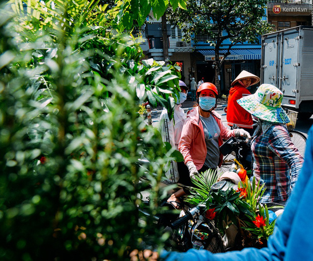 Trên đường phố Sài Gòn, có những người hàng chục năm chở theo một chợ xanh sau yên xe máy - Ảnh 7.