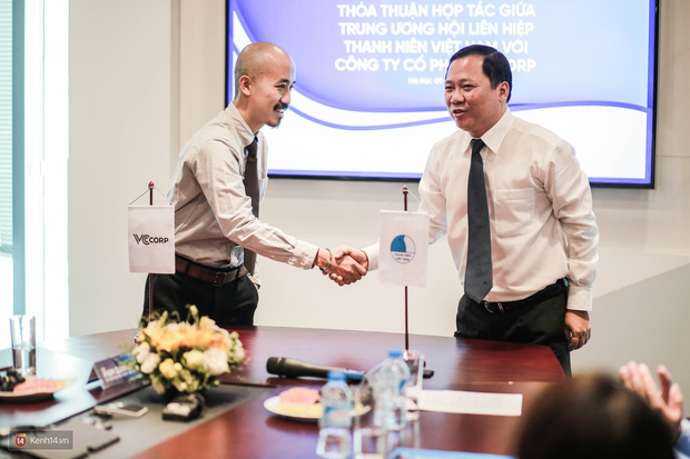 Lễ ký kết thỏa thuận hợp tác giữa TW Hội Liên hiệp Thanh niên Việt Nam và Công ty CP VCCorp - Ảnh 8.