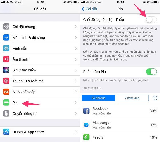 6 mẹo giảm hao pin trên iOS 11 có thể bạn chưa biết - Ảnh 7.