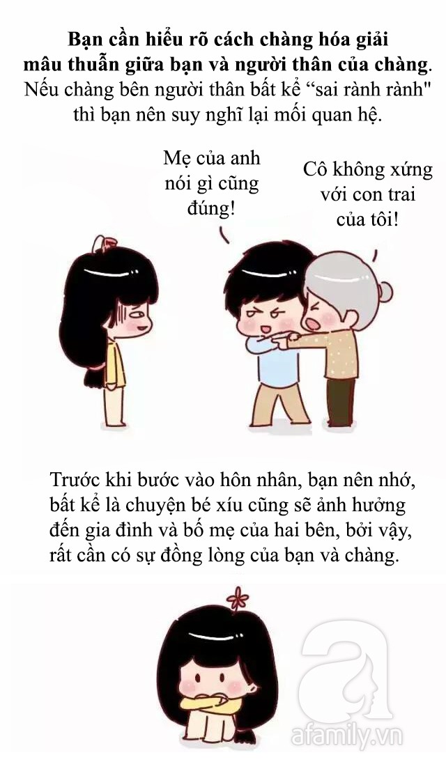 Bộ tranh: Những điều phụ nữ cần suy xét trước khi kết hôn để tiến tới cách đích hôn nhân viên mãn - Ảnh 7.