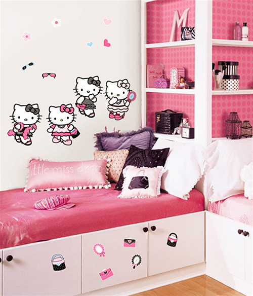 Căn phòng toàn Hello Kitty hồng chứng minh con gái dù trưởng thành vẫn mãi mãi tuổi xì tin - Ảnh 8.