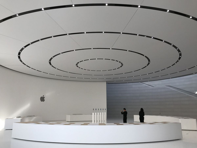 Bên trong Nhà hát Steve Jobs - nơi diễn ra sự kiện Apple - một tuyệt tác như chính chiếc iPhone vậy - Ảnh 8.