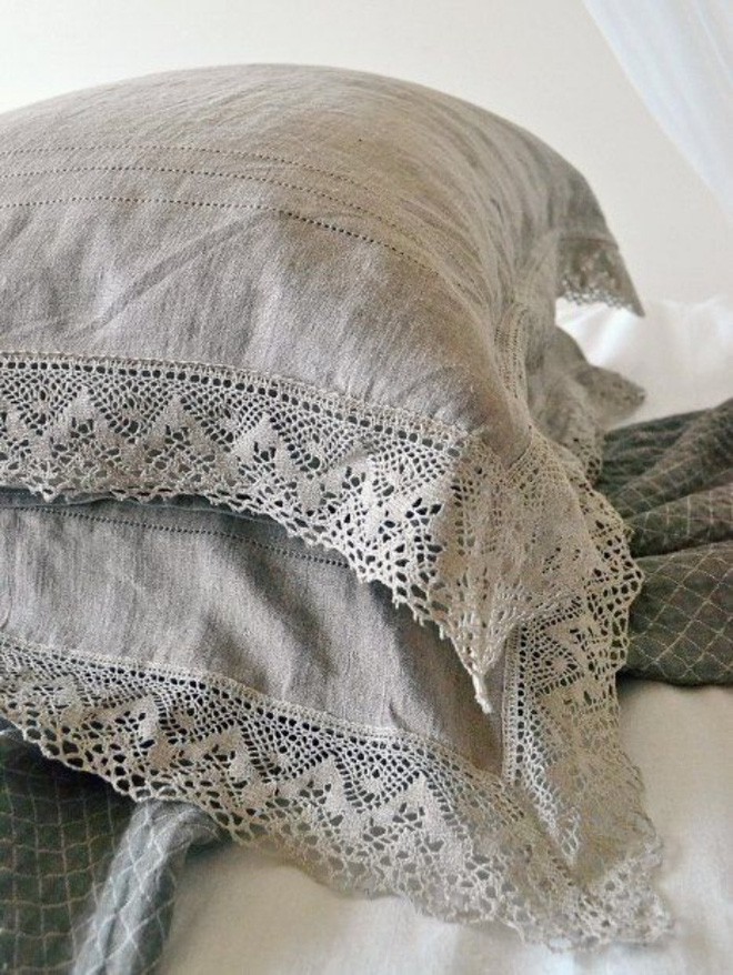 11 mẫu chăn ga gối bằng vải linen mềm mại và ấm áp nên có trong phòng ngủ vào mùa thu đông - Ảnh 8.