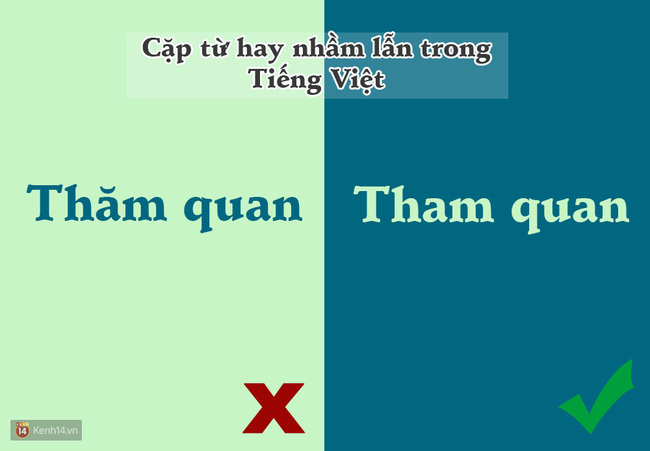 10 cặp từ ai cũng hay bị lẫn lộn trong Tiếng Việt - Ảnh 9.