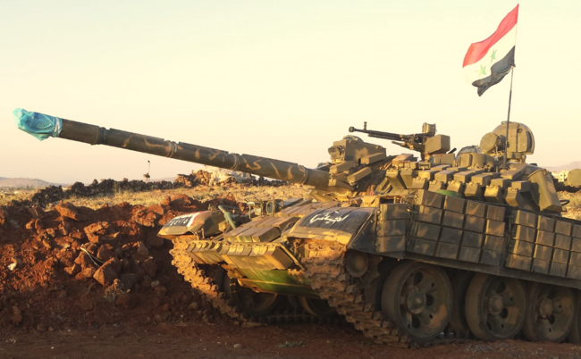 Ông lão T-55MV xông pha trên chiến trường Syria - Ảnh 9.