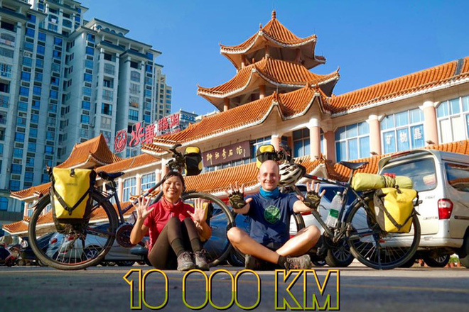 Cặp vợ chồng rong ruổi 11,000km trên xe đạp từ Hungary về Việt Nam: Hành trình trải nghiệm lòng tốt con người - Ảnh 10.