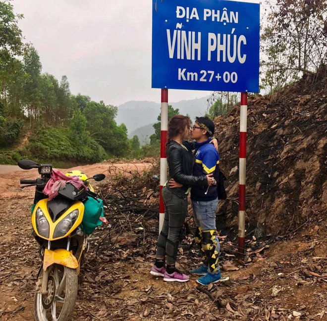 Cặp đôi hôn nhau trên từng cây số: Đi xuyên Việt, đến đâu cũng chỉ chụp đúng 1 kiểu ảnh - Ảnh 10.