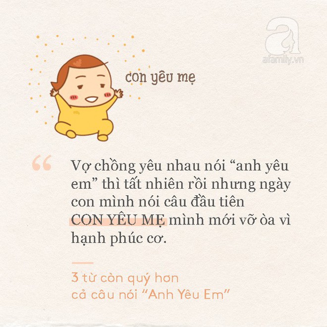  Theo các mẹ, 3 từ nào sẽ khiến ta hạnh phúc hơn cả câu “anh yêu em? - Ảnh 10.