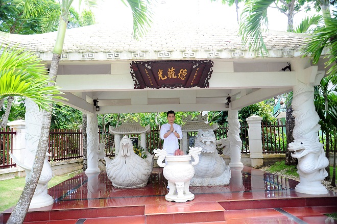 Chiêm ngưỡng biệt thự tiền tỷ đẹp như resort của ca sĩ Lâm Hùng - Ảnh 13.