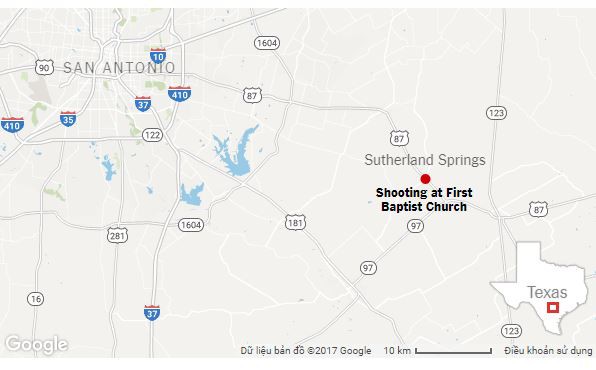 Xả súng ở Texas, ít nhất 26 người thiệt mạng, cảnh sát tiến hành khám xét nhà hung thủ - Ảnh 16.