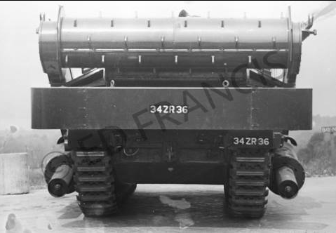 Con cóc Churchill - Xe tăng phá mìn FV3902 - Ảnh 6.