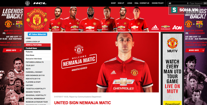 CHÍNH THỨC: Nemanja Matic đã là người của Man United - Ảnh 1.