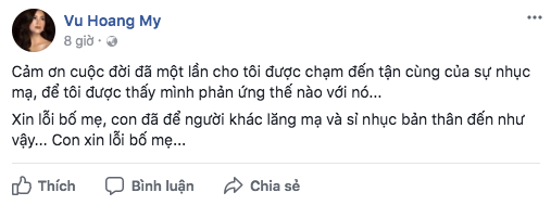 Á hậu Hoàng My: Tôi được chạm đến tận cùng của sự nhục mạ! - Ảnh 1.