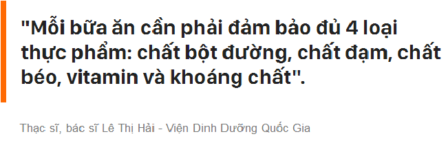 Chuyên gia chỉ ra con số chính xác thịt, cá, rau... cần ăn mỗi ngày để cơ thể luôn khỏe mạnh - Ảnh 1.