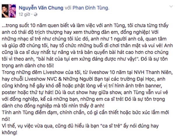 Vụ bắt nạt đàn em: Phan Đinh Tùng nếu không sai sao lại phải im lặng? - Ảnh 3.