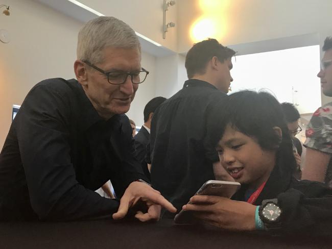 Lập trình viên 10 tuổi tại sự kiện lớn nhất của Apple - Ảnh 1.