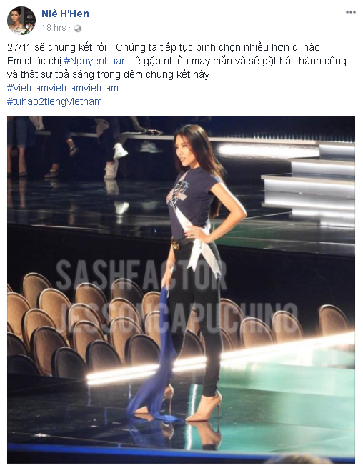 Mỹ nhân Việt gửi lời chúc đến Nguyễn Thị Loan trước chung kết Miss Universe - Ảnh 8.