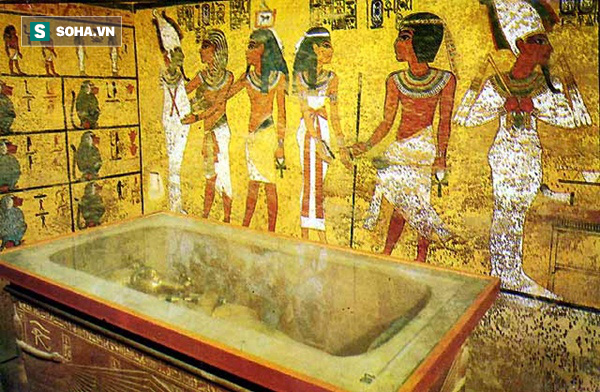 Phát hiện điều kỳ lạ trong quan tài bằng vàng ròng của Pharaoh Tutankhamen  - Ảnh 1.