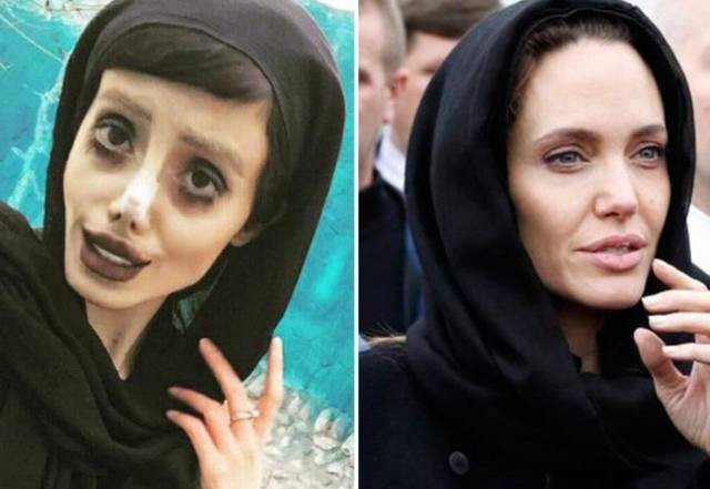 Having undergone surgery 50 times to look like Angelina Jolie, the young girl looks terrified like a zombie - Photo 3.