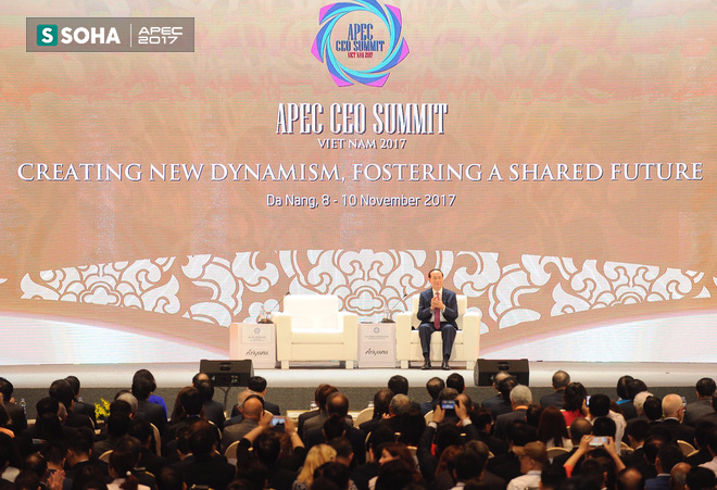 Chủ tịch nước Trần Đại Quang dự và phát biểu tại APEC CEO Summit 2017 - Ảnh 1.