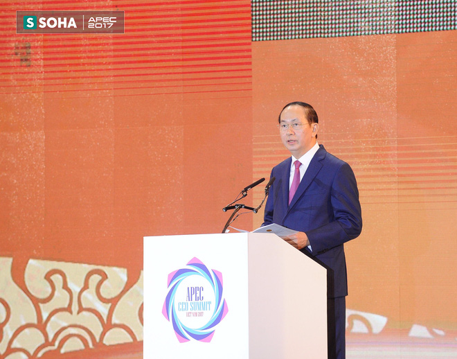 Chủ tịch nước Trần Đại Quang dự và phát biểu tại APEC CEO Summit 2017 - Ảnh 4.
