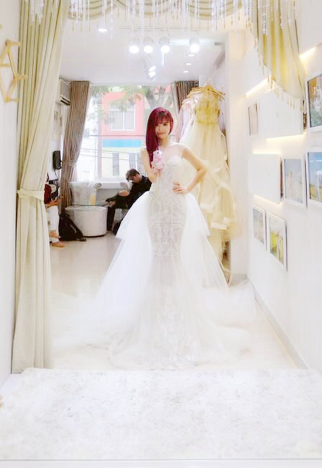 Rò rỉ hình ảnh Khởi My bí mật đi thử váy cưới cùng Kelvin Khánh - Ảnh 3.
