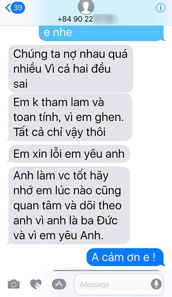 Chồng cũ công khai tin nhắn nhớ nhung, cầu xin tha thứ của Phi Thanh Vân sau khi ly hôn - Ảnh 5.