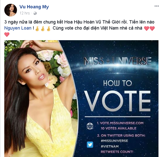 Mỹ nhân Việt gửi lời chúc đến Nguyễn Thị Loan trước chung kết Miss Universe - Ảnh 5.