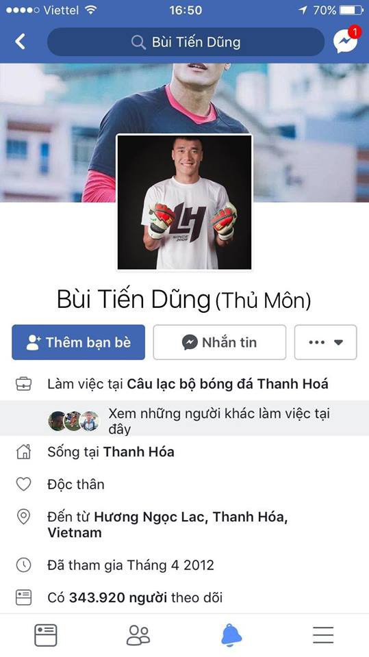  Ăn theo độ hot của thủ môn Tiến Dũng, nhiều trang MXH giả mạo được lập ra khiến bao chị em mắc lừa  - Ảnh 7.