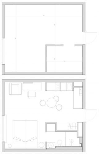 Sống sung túc, tiện nghi trong căn hộ chỉ 27m2 - Ảnh 15.