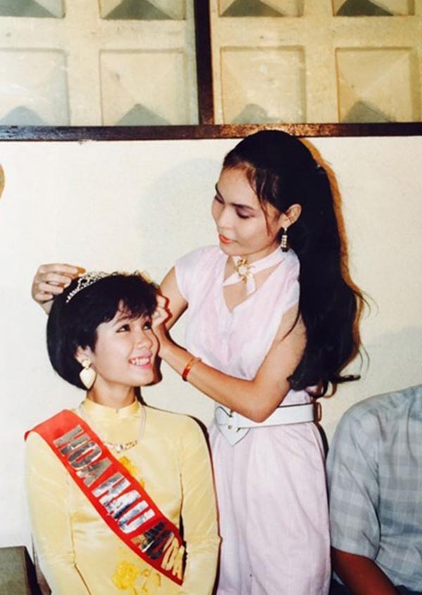 Vẻ gợi cảm và cuộc sống ở ẩn của hoa hậu tóc ngắn đầu tiên của Việt Nam - Ảnh 1.