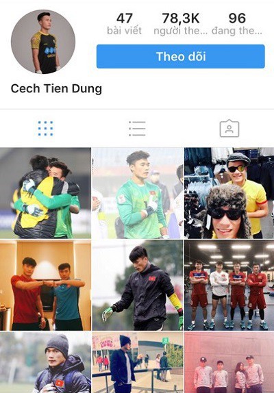 Sau loạt ồn ào, thủ môn Bùi Tiến Dũng đã bỏ theo dõi siêu mẫu Minh Tú trên Instagram - Ảnh 1.