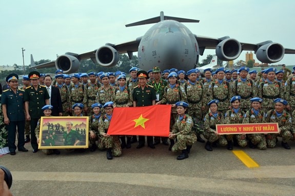 Bệnh viện dã chiến cấp 2 số 1 Việt Nam xuất quân thực hiện nhiệm vụ tại Phái bộ Gìn giữ hòa bình Liên hợp quốc Nam Sudan - Ảnh 6.