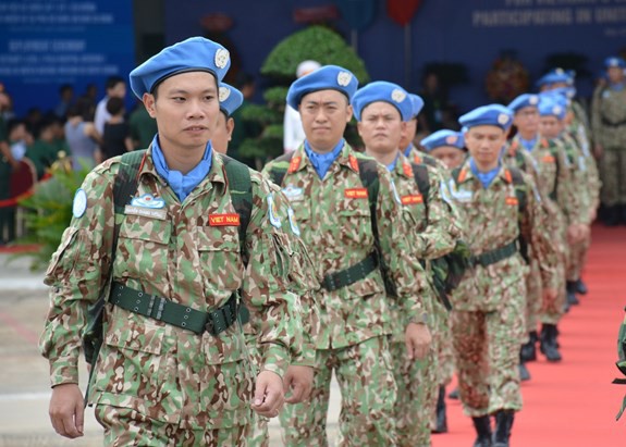 Bệnh viện dã chiến cấp 2 số 1 Việt Nam xuất quân thực hiện nhiệm vụ tại Phái bộ Gìn giữ hòa bình Liên hợp quốc Nam Sudan - Ảnh 8.