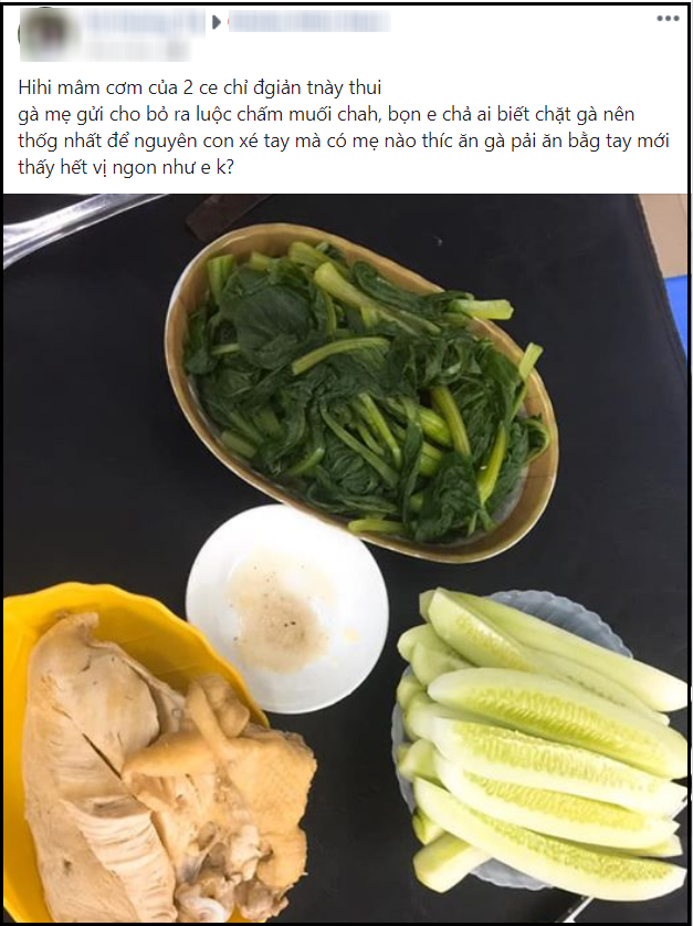 Nhìn mâm cơm với đĩa thịt gà nguyên con, chị em không bắt bẻ, chê trách mà lại ghen tị vì lý do này - Ảnh 1.